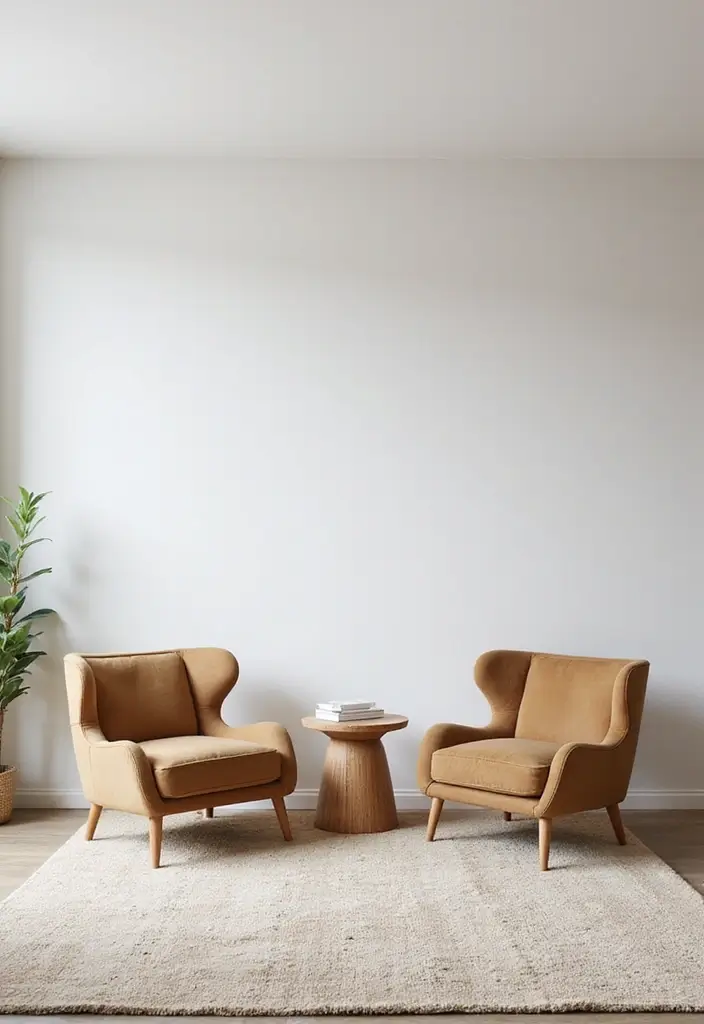 50 Modern Minimalist Living Room Ideas for a Sleek and Stylish Home 26 50 Modern Minimalist Living Room Ideas for a Sleek and Stylish Home - 24. Simple Accent Chairs