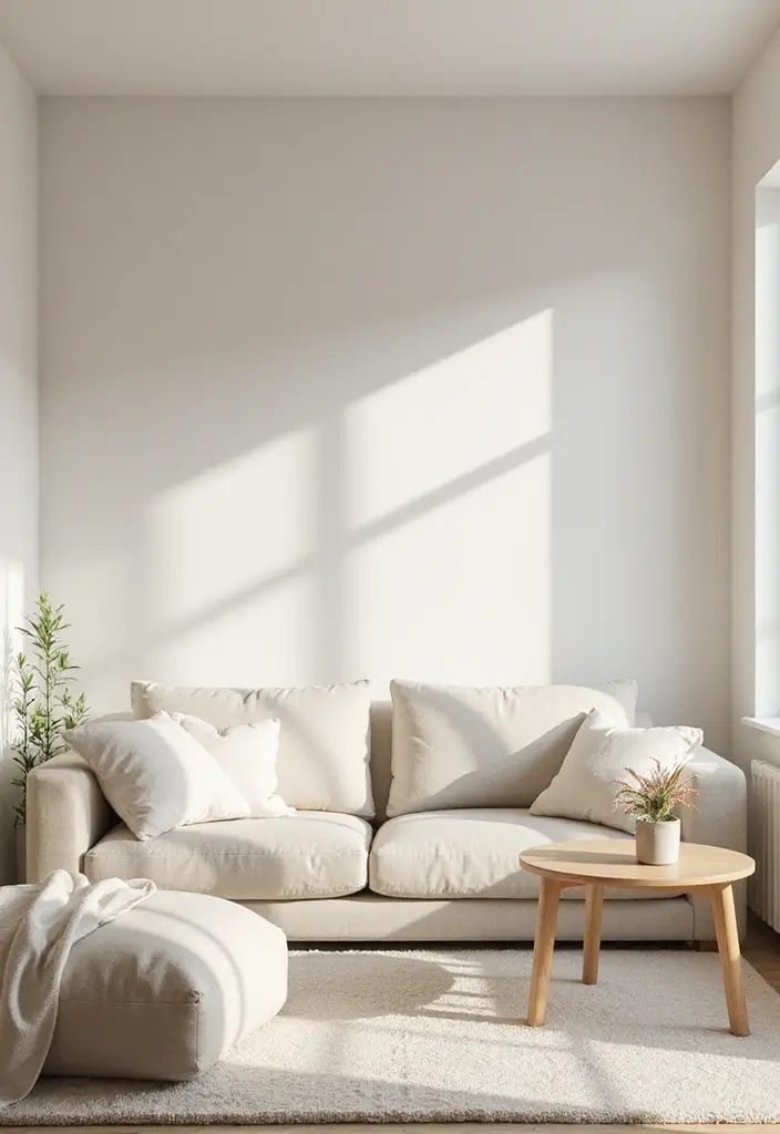 50 Modern Minimalist Living Room Ideas for a Sleek and Stylish Home 30 50 Modern Minimalist Living Room Ideas for a Sleek and Stylish Home - 28. Minimalist Wall Paint