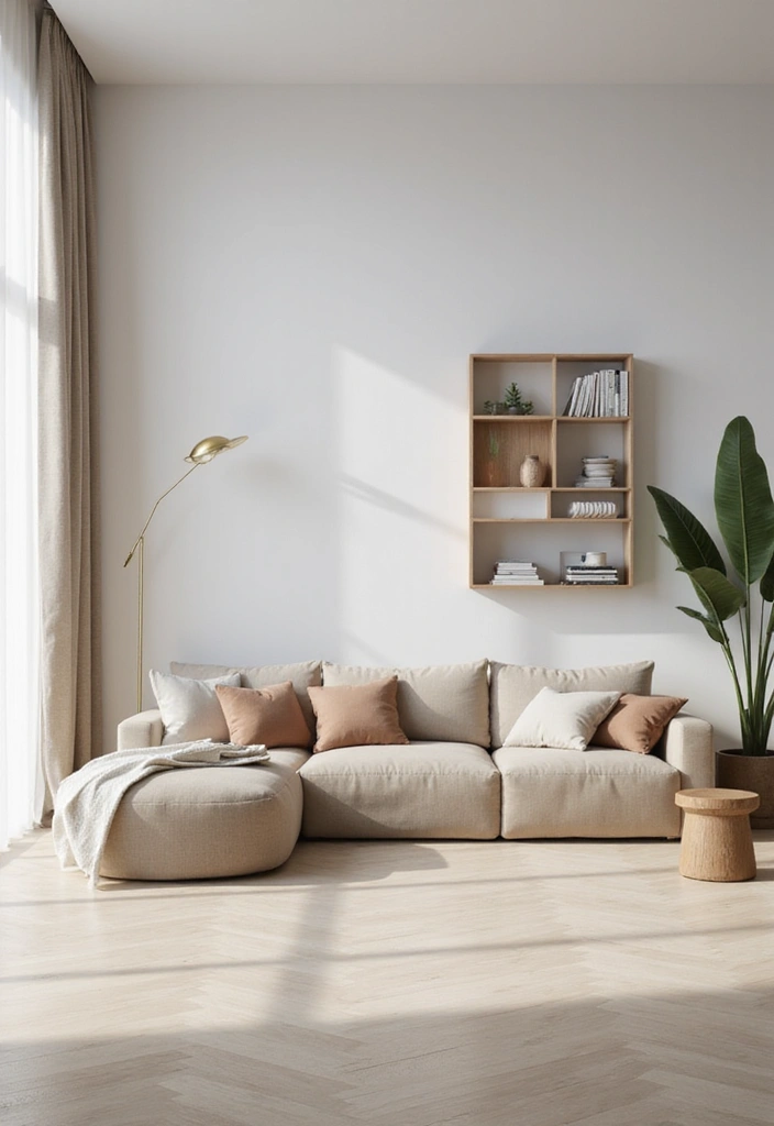 50 Modern Minimalist Living Room Ideas for a Sleek and Stylish Home 32 50 Modern Minimalist Living Room Ideas for a Sleek and Stylish Home - 30. Modular Furniture
