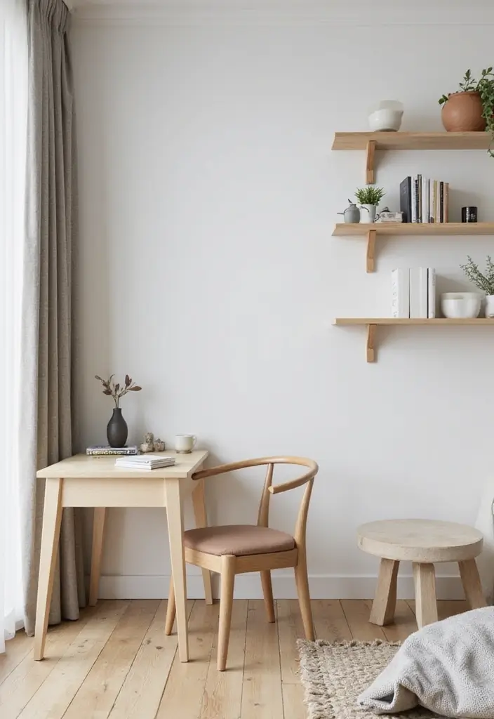 50 Modern Minimalist Living Room Ideas for a Sleek and Stylish Home 33 50 Modern Minimalist Living Room Ideas for a Sleek and Stylish Home - 31. Wall-Mounted Furniture