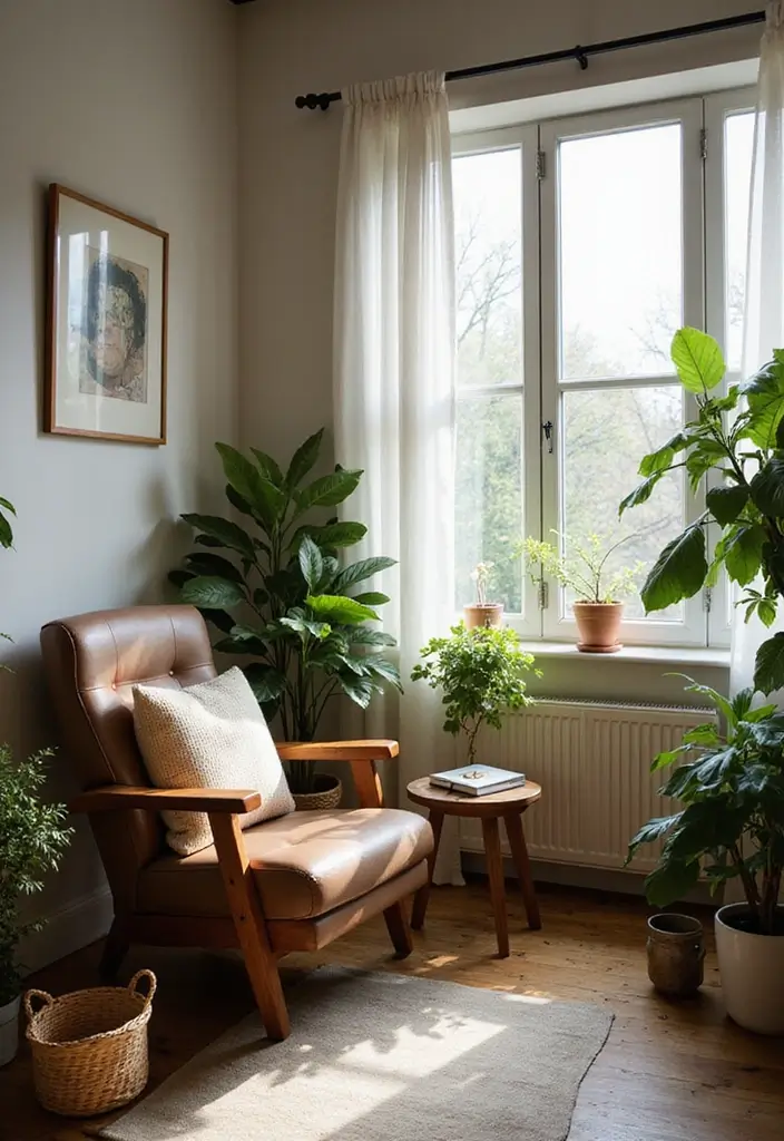 50 Modern Rustic Living Room Ideas That Balance Warmth and Simplicity - 30. Cozy Nooks