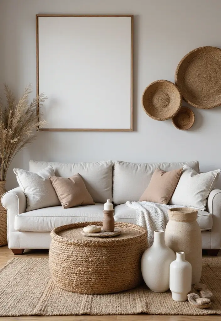 50 Modern Rustic Living Room Ideas That Balance Warmth and Simplicity - 45. Rustic Accessories