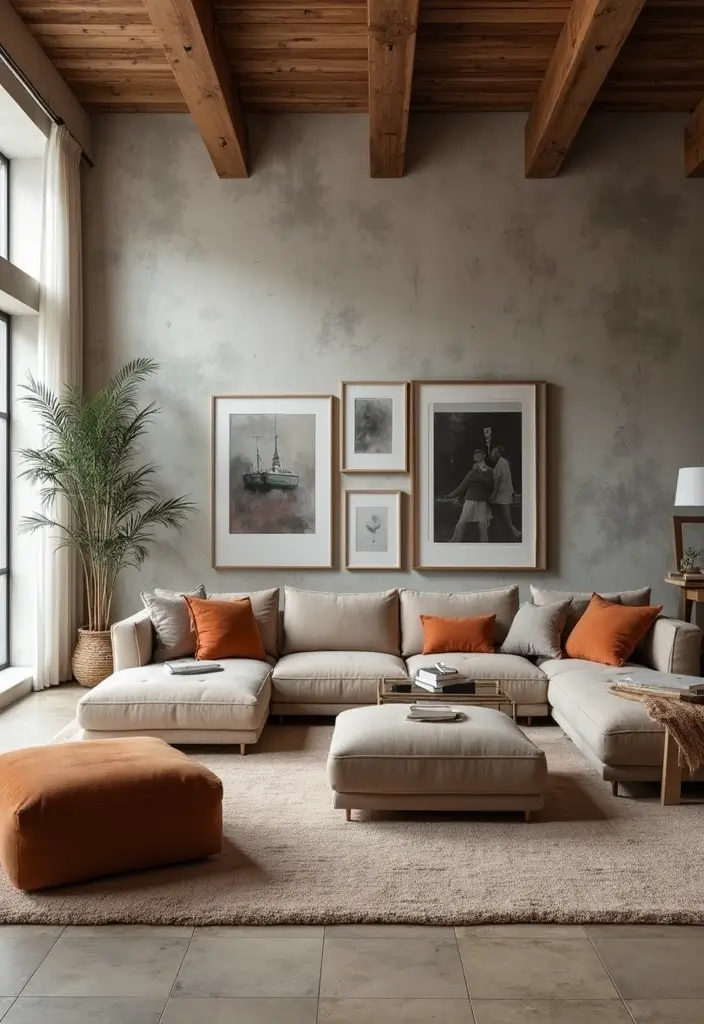 50 Modern Rustic Living Room Ideas That Balance Warmth and Simplicity - 8. Functional Furniture