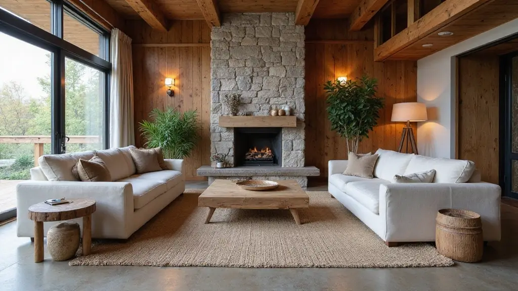 50 Modern Rustic Living Room Ideas That Balance Warmth and Simplicity