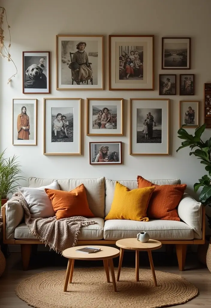 50 Modern Traditional Living Room Ideas That Balance Comfort and Elegance 14 50 Modern Traditional Living Room Ideas That Balance Comfort and Elegance - 14. Personalized Decor