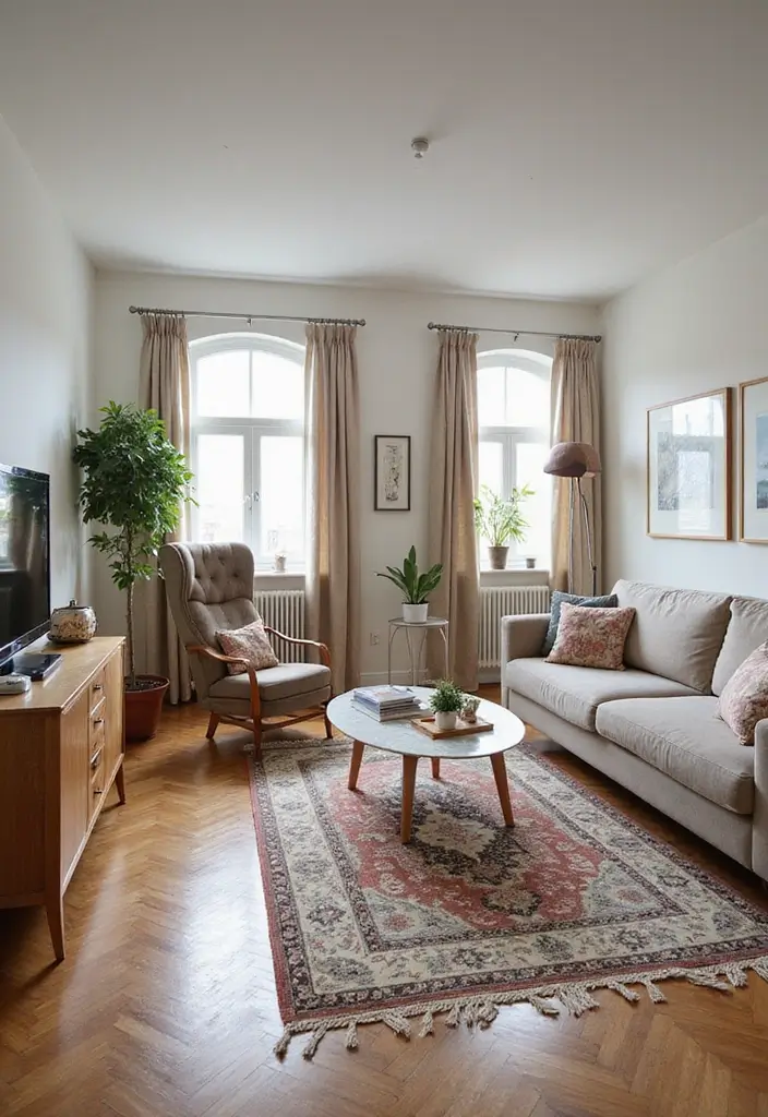 50 Modern Traditional Living Room Ideas That Balance Comfort and Elegance 23 50 Modern Traditional Living Room Ideas That Balance Comfort and Elegance - 23. Open Layout Designs
