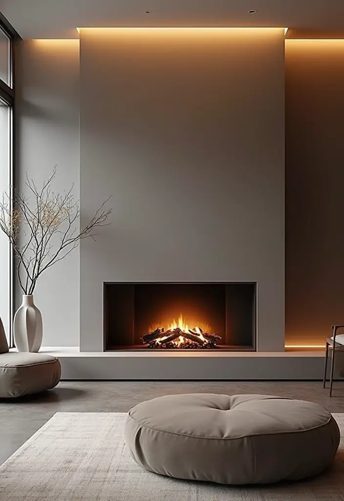 50 Modern Traditional Living Room Ideas That Balance Comfort and Elegance 26 50 Modern Traditional Living Room Ideas That Balance Comfort and Elegance - 26. Modern Fireplaces