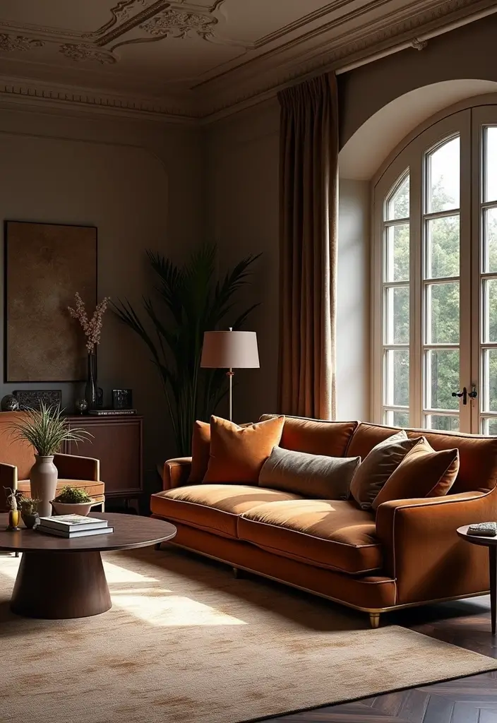 50 Modern Traditional Living Room Ideas That Balance Comfort and Elegance 8 50 Modern Traditional Living Room Ideas That Balance Comfort and Elegance - 8. Elegant Furniture Choices