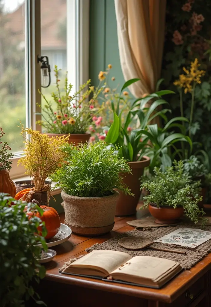 50 Plant Decor Ideas for Living Rooms That Bring Life Indoors 10 50 Plant Decor Ideas for Living Rooms That Bring Life Indoors - 10. Seasonal Plant Swaps
