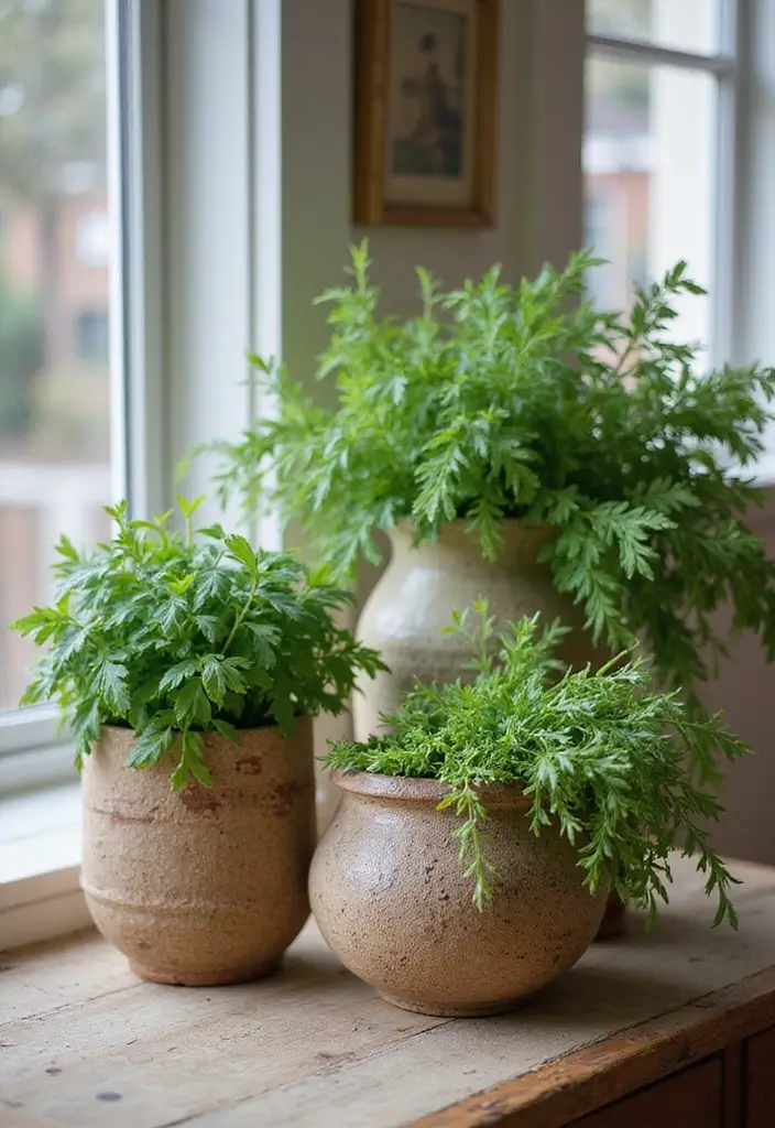 50 Plant Decor Ideas for Living Rooms That Bring Life Indoors 53 50 Plant Decor Ideas for Living Rooms That Bring Life Indoors - 49. Edible Plant Displays