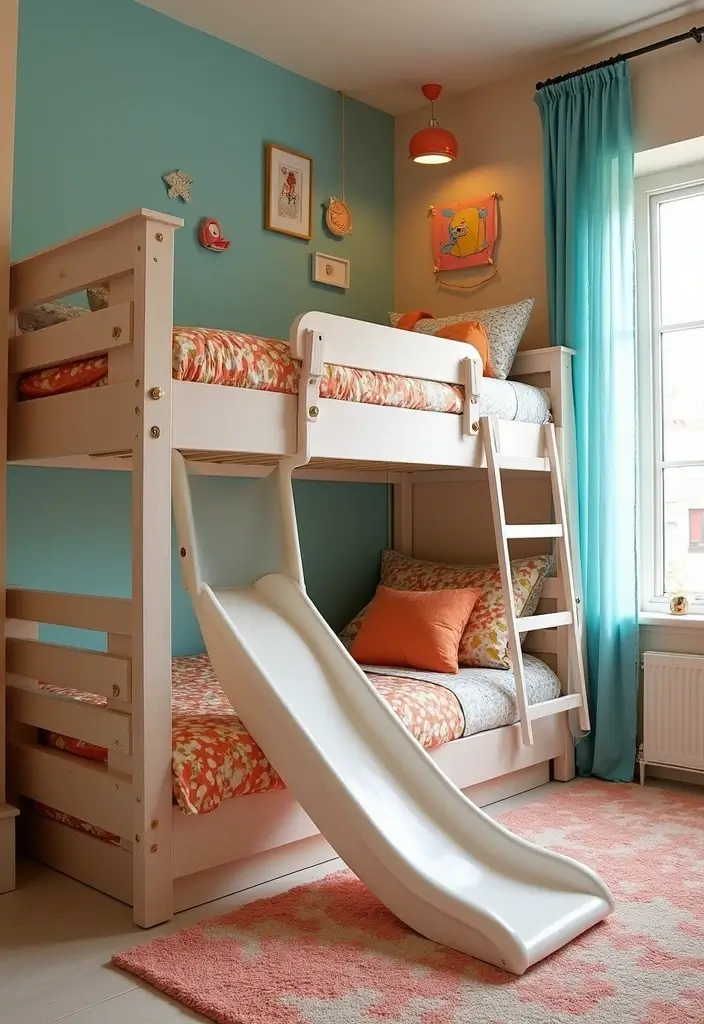 50 Shared Bedroom Ideas for Boys and Girls That Actually Work 1 50 Shared Bedroom Ideas for Boys and Girls That Actually Work - 1. Bunk Beds with a Twist