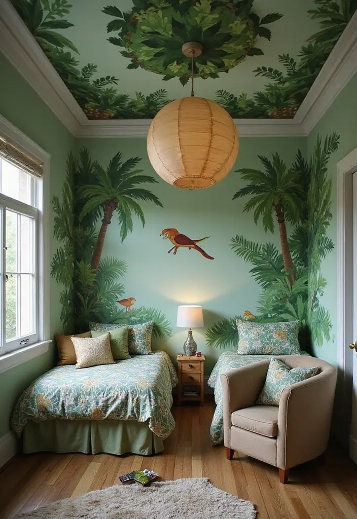 50 Shared Bedroom Ideas for Boys and Girls That Actually Work 12 50 Shared Bedroom Ideas for Boys and Girls That Actually Work - 12. Themed Decor