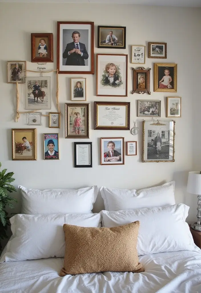 50 Shared Bedroom Ideas for Boys and Girls That Actually Work 37 50 Shared Bedroom Ideas for Boys and Girls That Actually Work - 35. Personal Memory Walls