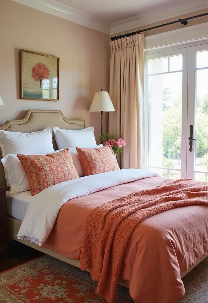 50 Shared Bedroom Ideas for Boys and Girls That Actually Work 43 50 Shared Bedroom Ideas for Boys and Girls That Actually Work - 39. Signature Color Threads