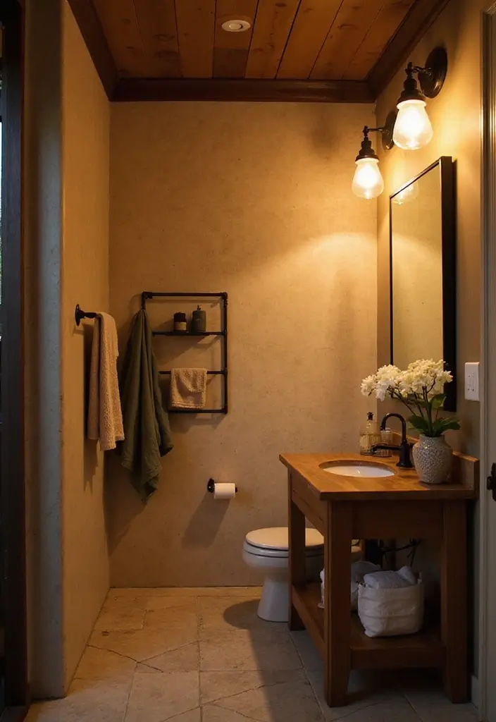 50 Small Bathroom with Tub Ideas That Save Space in Style 31 50 Small Bathroom with Tub Ideas That Save Space in Style - 29. Layered Lighting Effects