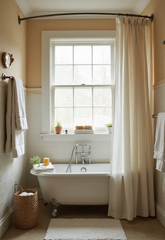 50 Small Bathroom with Tub Ideas That Save Space in Style 52 50 Small Bathroom with Tub Ideas That Save Space in Style - 48. Create a Bathing Nook