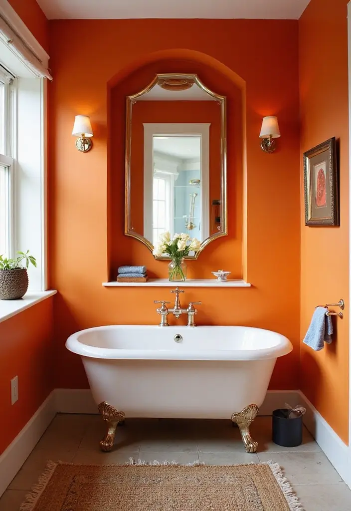 50 Small Bathroom with Tub Ideas That Save Space in Style 54 50 Small Bathroom with Tub Ideas That Save Space in Style - 50. Reflect Your Style with Color