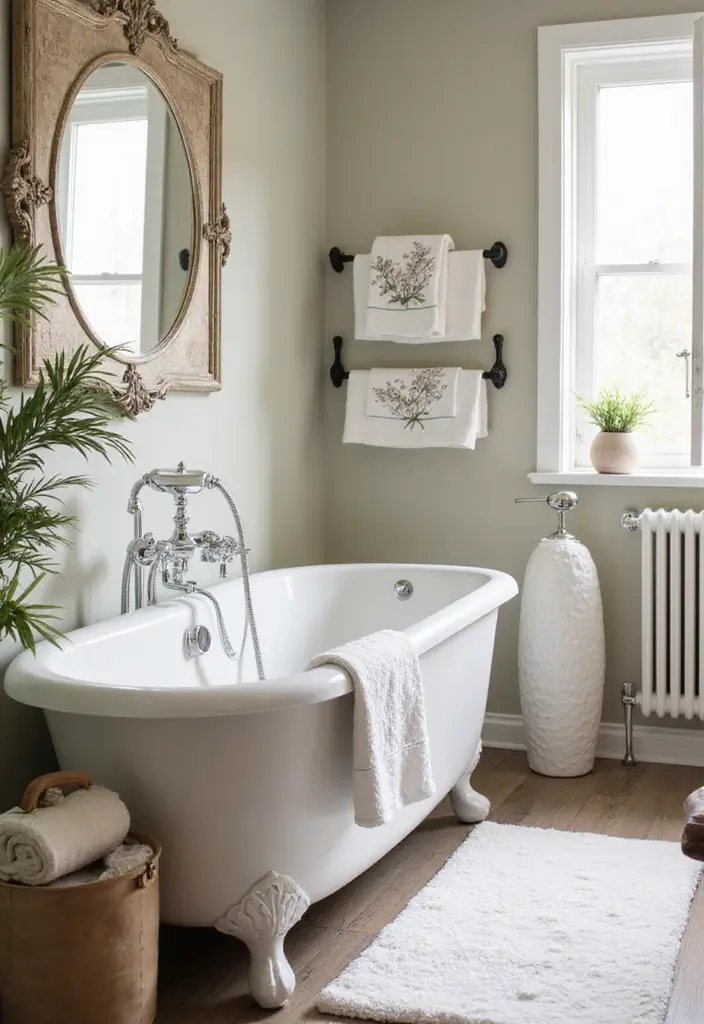 50 Small Bathroom with Tub Ideas That Save Space in Style 9 50 Small Bathroom with Tub Ideas That Save Space in Style - 9. Stylish Tub Accessories to Enhance Design