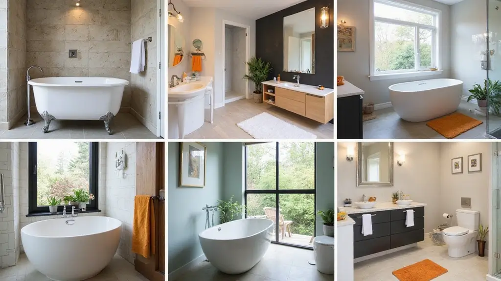 50 Small Bathroom with Tub Ideas That Save Space in Style