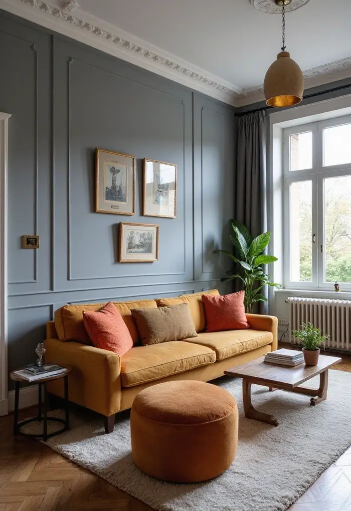 50 Stunning Paint Colors for Living Room Walls That Instantly Upgrade Your Space 21 50 Stunning Paint Colors for Living Room Walls That Instantly Upgrade Your Space - 21. Classic Gray