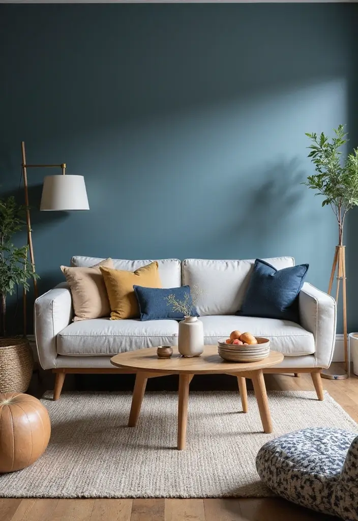 50 Stunning Paint Colors for Living Room Walls That Instantly Upgrade Your Space 31 50 Stunning Paint Colors for Living Room Walls That Instantly Upgrade Your Space - 31. Light Indigo