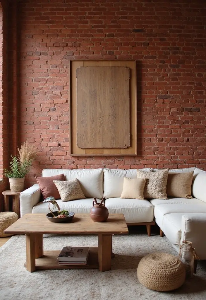 50 Stunning Paint Colors for Living Room Walls That Instantly Upgrade Your Space 39 50 Stunning Paint Colors for Living Room Walls That Instantly Upgrade Your Space - 39. Brick Red