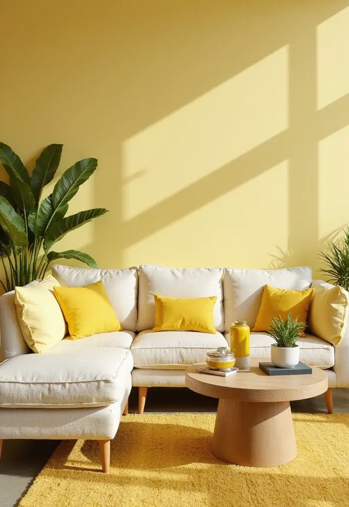 50 Stunning Paint Colors for Living Room Walls That Instantly Upgrade Your Space 40 50 Stunning Paint Colors for Living Room Walls That Instantly Upgrade Your Space - 40. Soft Lemonade