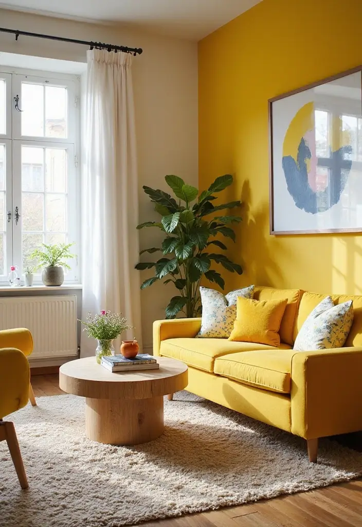 50 Stunning Paint Colors for Living Room Walls That Instantly Upgrade Your Space 47 50 Stunning Paint Colors for Living Room Walls That Instantly Upgrade Your Space - 47. Light Citron
