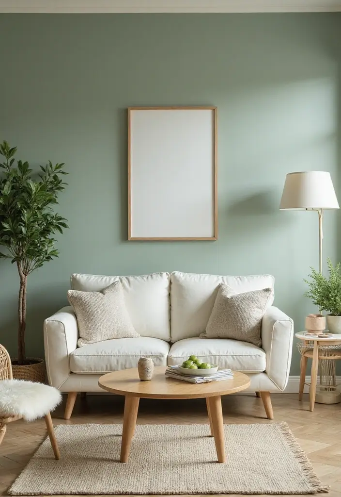 50 Stunning Paint Colors for Living Room Walls That Instantly Upgrade Your Space 48 50 Stunning Paint Colors for Living Room Walls That Instantly Upgrade Your Space - 48. Soft Fern