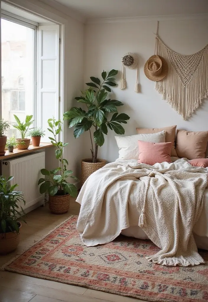 50 Teen Girl Bedroom Ideas She’ll Absolutely Love 1 50 Teen Girl Bedroom Ideas She’ll Absolutely Love - 1. Cozy Bohemian Haven