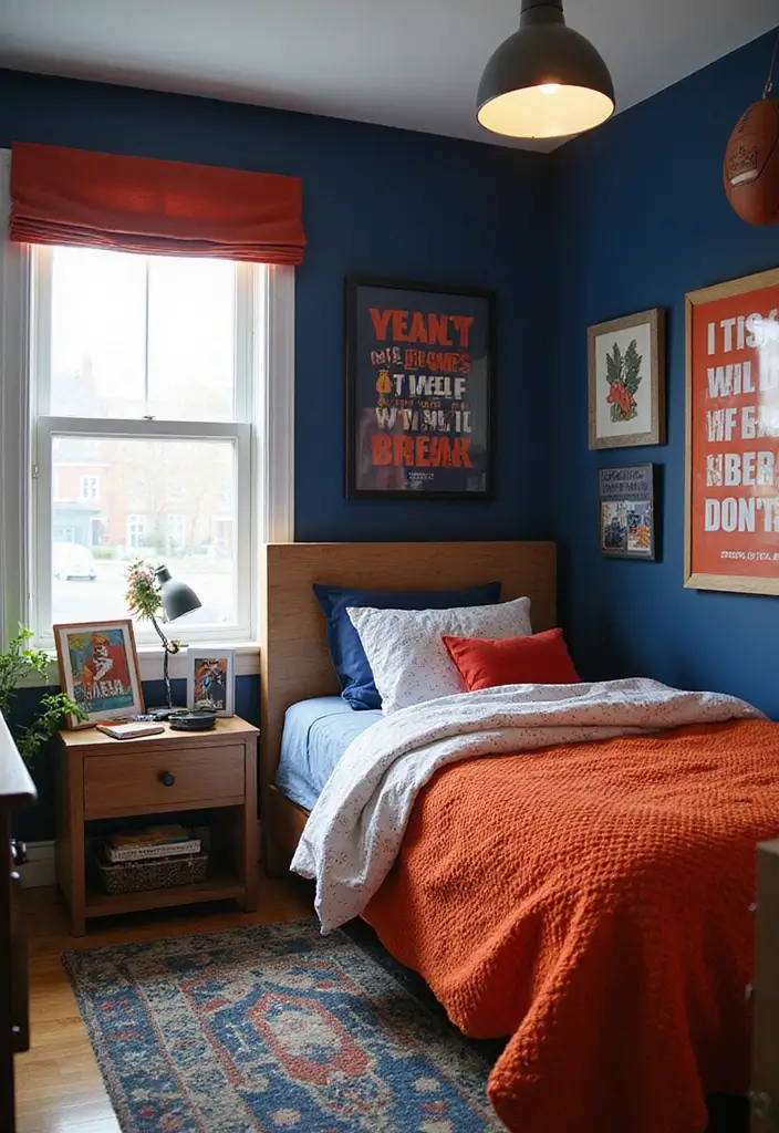 50 Teen Girl Bedroom Ideas She’ll Absolutely Love 16 50 Teen Girl Bedroom Ideas She’ll Absolutely Love - 16. Sporty Motivation Zone