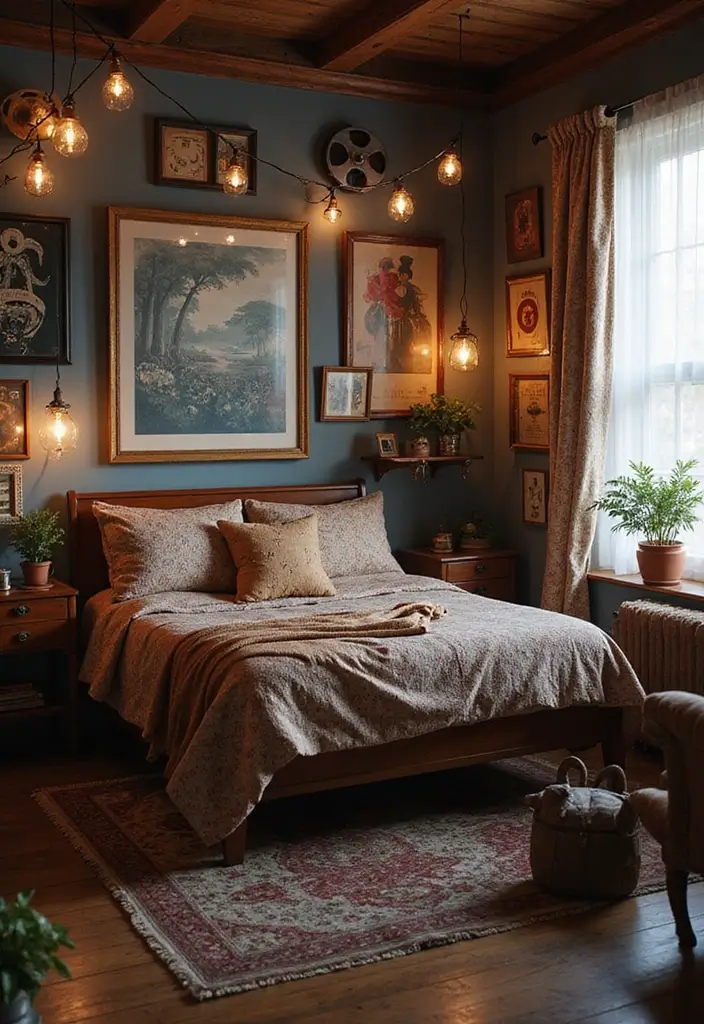 50 Teen Girl Bedroom Ideas She’ll Absolutely Love 35 50 Teen Girl Bedroom Ideas She’ll Absolutely Love - 33. Nostalgic Movie Theme