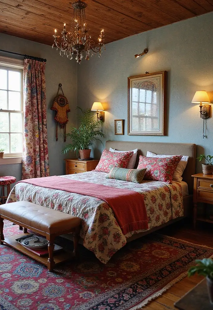 50 Teen Girl Bedroom Ideas She’ll Absolutely Love 43 50 Teen Girl Bedroom Ideas She’ll Absolutely Love - 39. Bohemian Rhapsody