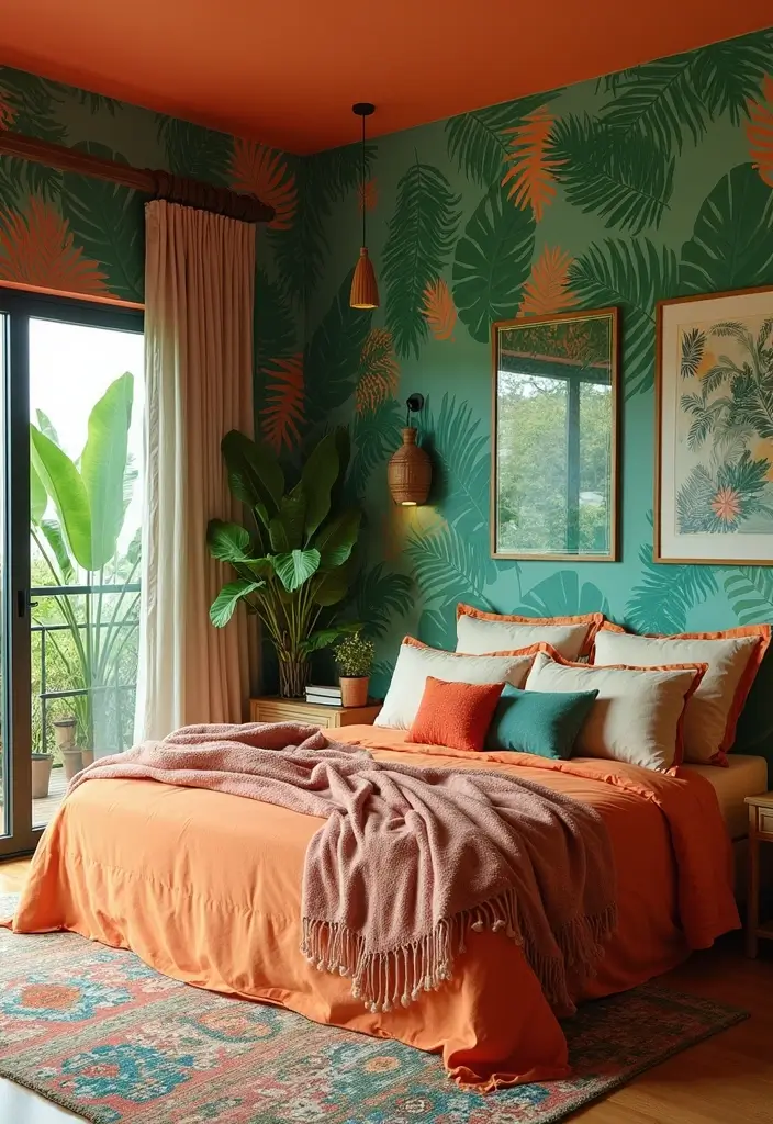 50 Teen Girl Bedroom Ideas She’ll Absolutely Love 4 50 Teen Girl Bedroom Ideas She’ll Absolutely Love - 4. Tropical Paradise