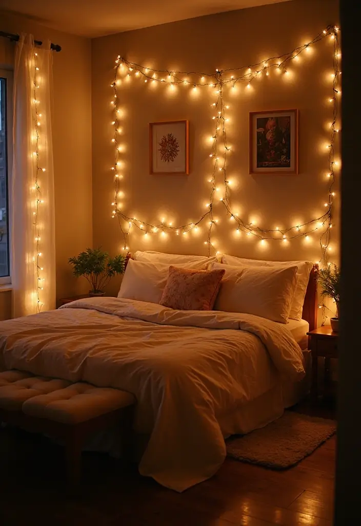 50 Teen Girl Bedroom Ideas She’ll Absolutely Love 45 50 Teen Girl Bedroom Ideas She’ll Absolutely Love - 41. Magical Fairy Lights