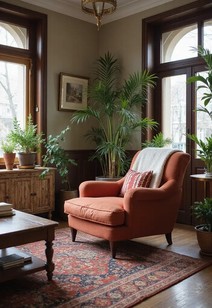 50 Western Living Room Decor Ideas with Rustic Charm - 39. Eclectic Mix of Styles for Personalization