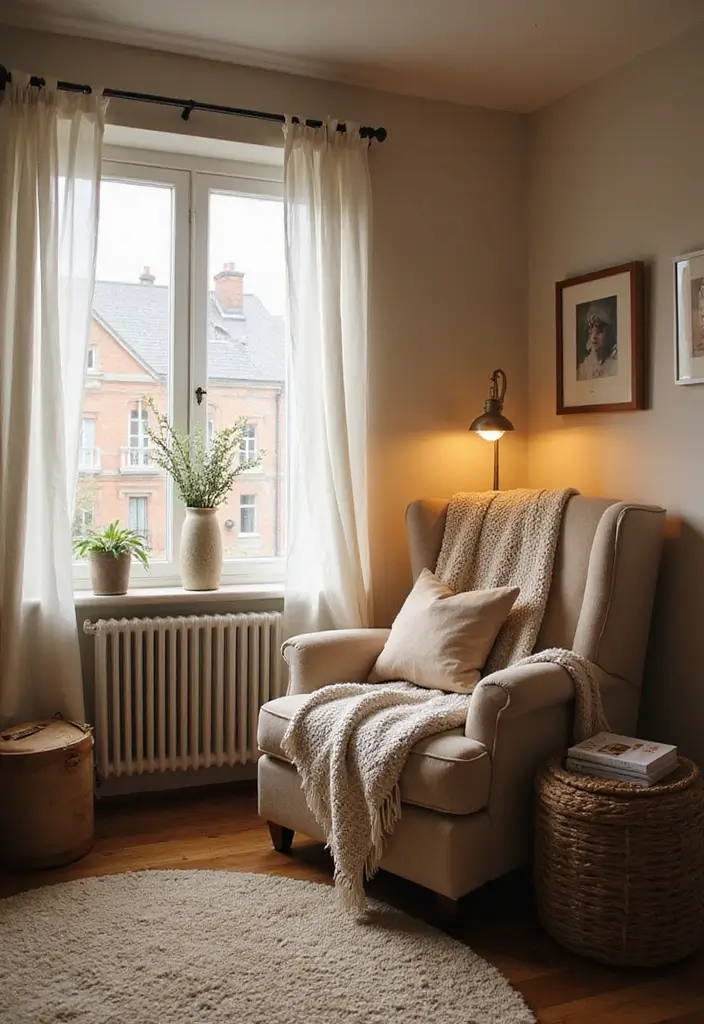 50 Western Living Room Decor Ideas with Rustic Charm - 47. Cozy Nooks for Relaxation