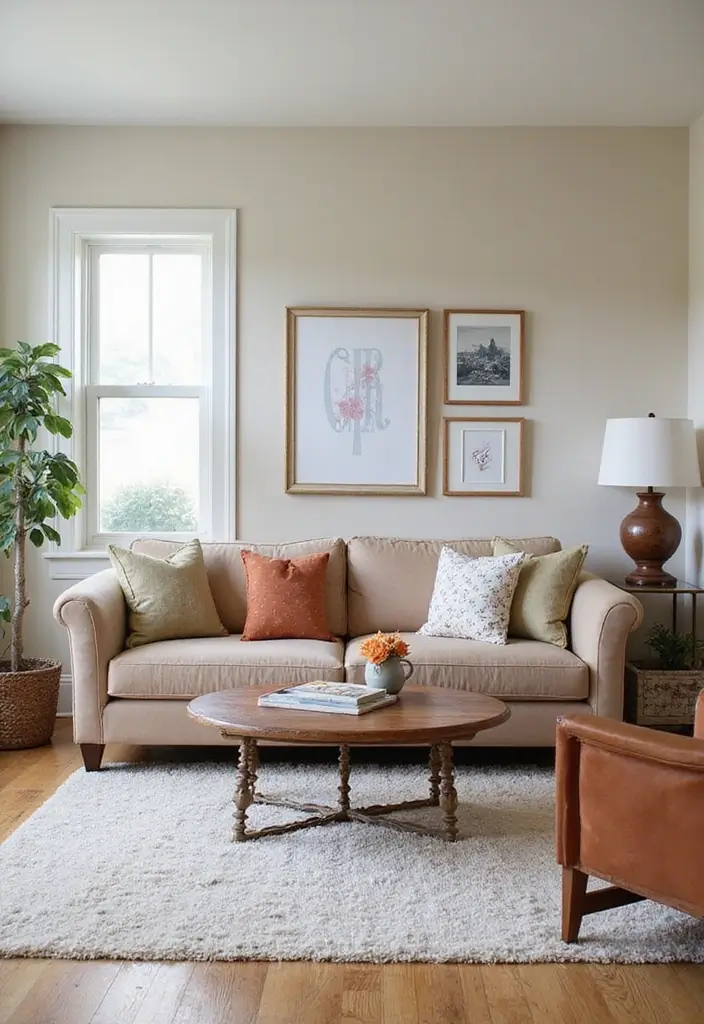 50 Western Living Room Decor Ideas with Rustic Charm - 50. Custom Decor for a Personal Touch