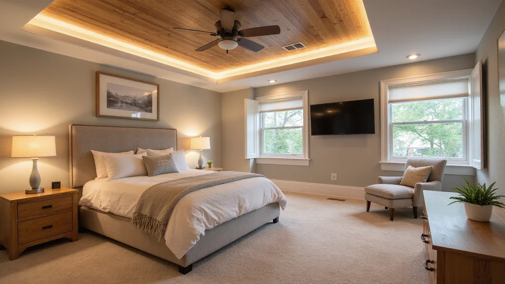 10 Basement Bedroom Ceiling Ideas for Bright Spacious Feel
