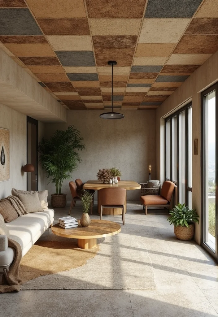 10 Basement Drop Ceiling Ideas for Clean Functional Coverage 8. Eco Friendly Options