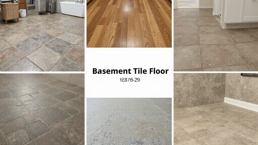 10 Basement Tile Floor Ideas for Durable Clean Surfaces