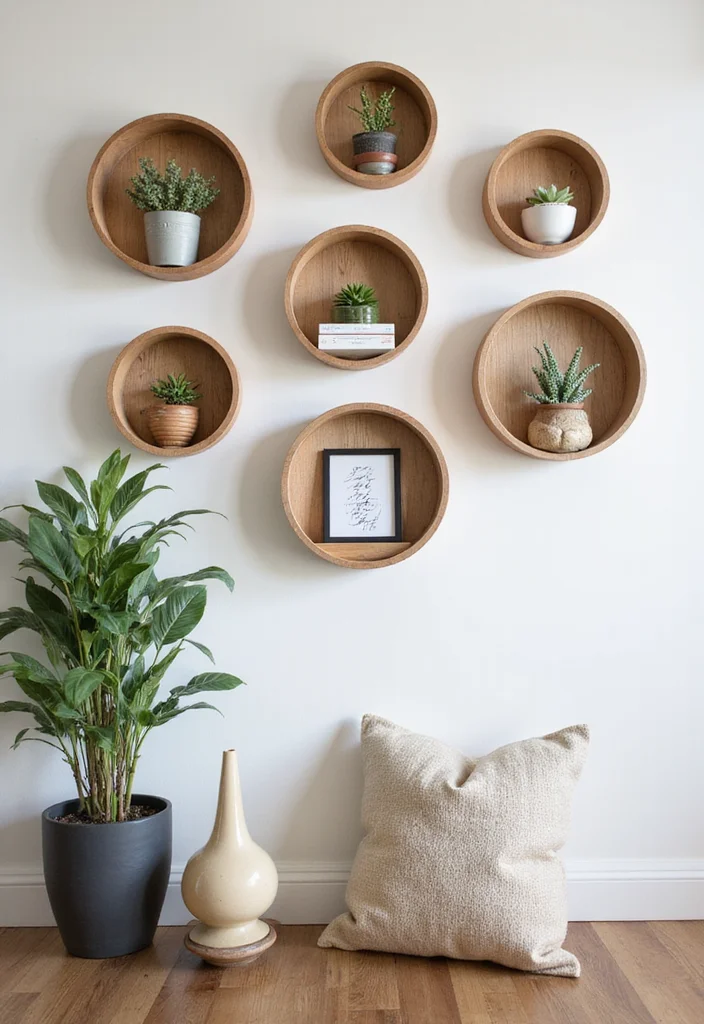 10 Circle Wall Shelf Decor Ideas for Simple Decorative Function - Conclusion