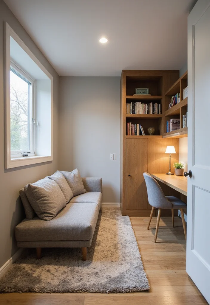 12 Basement Cozy Ideas for Warm Relaxed Comfort - 5. Create Multifunctional Spaces