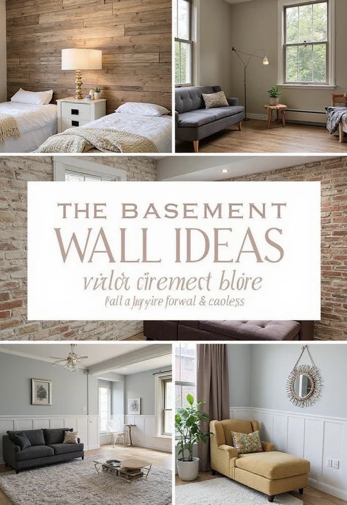 12 Basement Wall Ideas for Updated Stylish Finishes - Conclusion