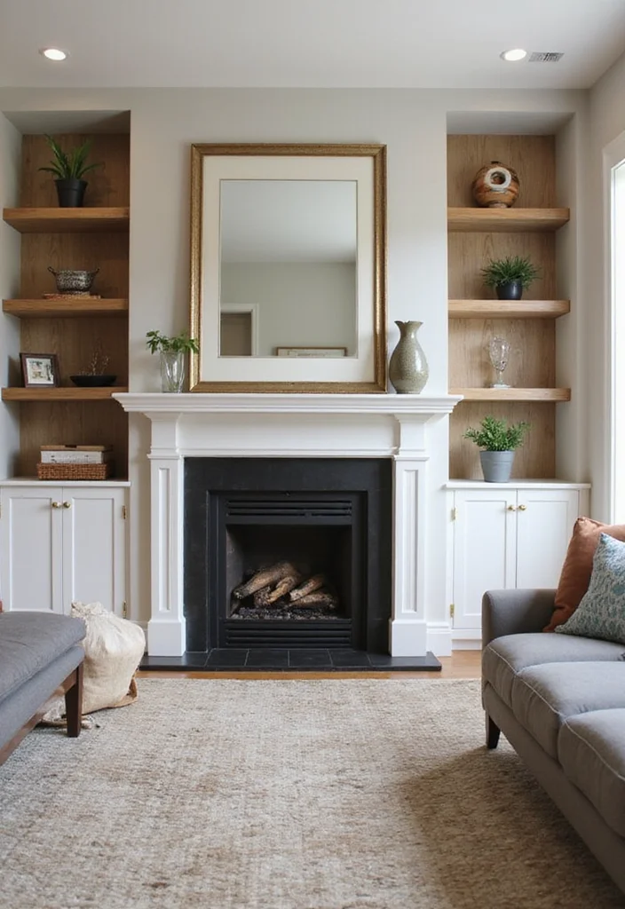 12 Built In Fireplace Ideas for Integrated Modern Living 5. Custom Made Built Ins