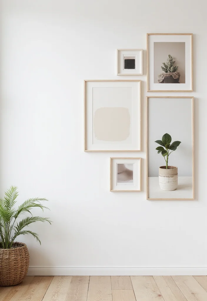 12 Collage Wall Decor Ideas for Personal Creative Expression 122 12 Collage Wall Decor Ideas for Personal Creative Expression - 12. Minimalist Collage