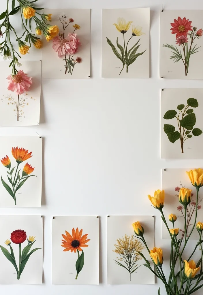 12 Collage Wall Decor Ideas for Personal Creative Expression 45 12 Collage Wall Decor Ideas for Personal Creative Expression - 5. Nature-Inspired Collage