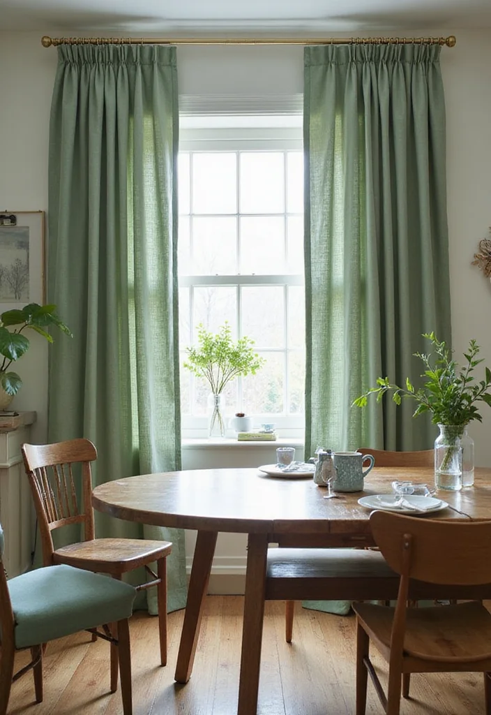 12 Curtain Panel Ideas for Fresh Updated Window Style - 2. Linen Blend Panels