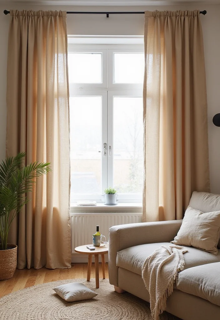 12 Curtain Panel Ideas for Fresh Updated Window Style - 6. Eco-Friendly Dyed Curtains