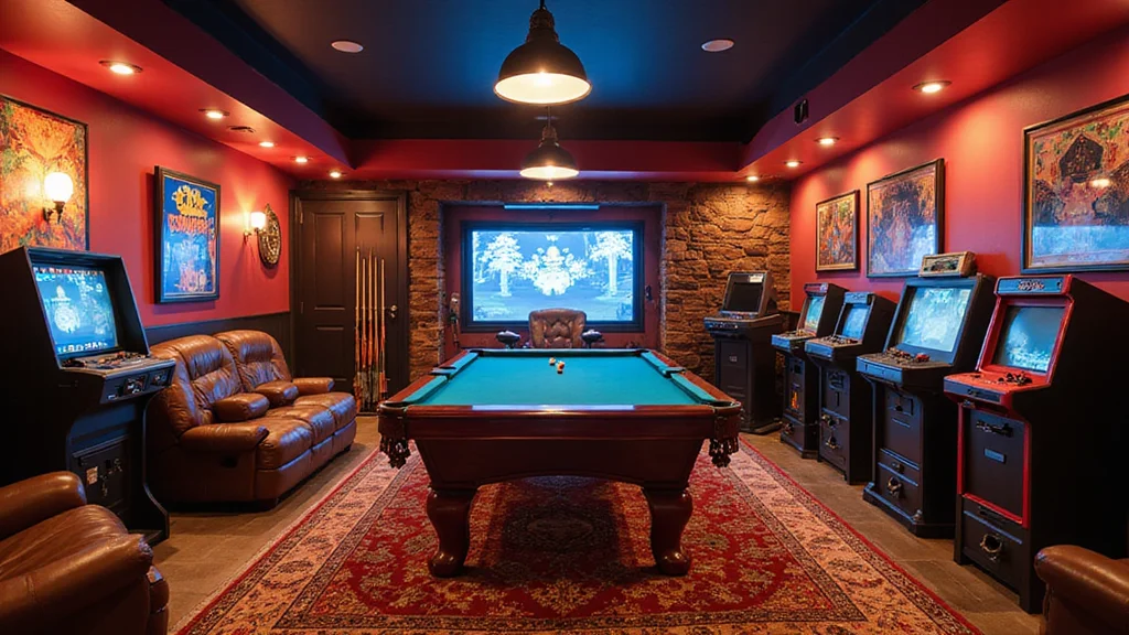 12 Game Room Basement Ideas for Fun Social Activity